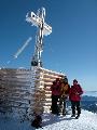 A csucson -- 3662 m Bencze Zsolt felvetele